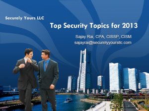 Top Security Topics